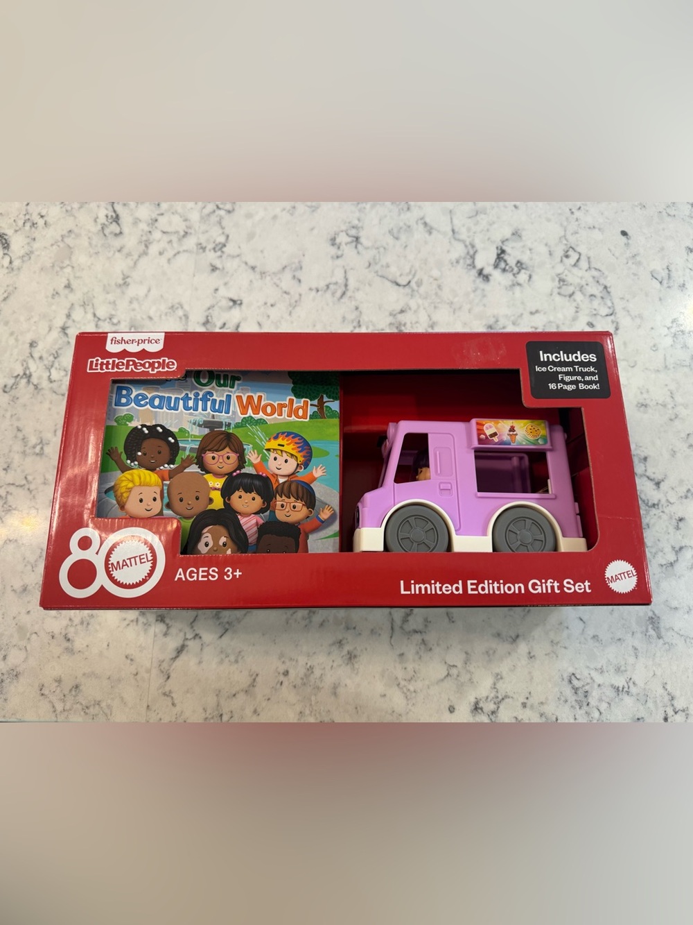 Fisher-Price Little People Ice Cream Truck/Book 
Limited edition gift set